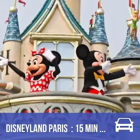 Duplex - 4 Min Gare, 10 Min Disneyland, Parking Apartamento Bussy-Saint-Georges
